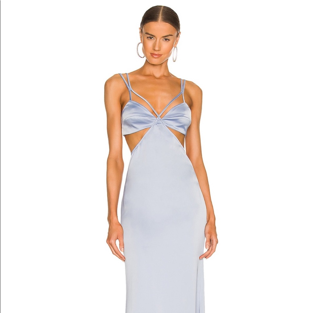 Periwinkle gown for sale!